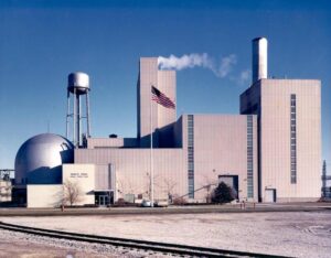 What is a "fast breeder reactor" used for nuclear power?